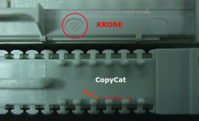 How to visual check "Krone" Series 2 module original ?
